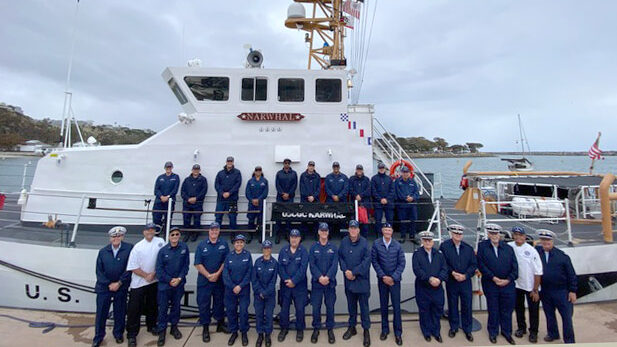 Dana Point and USCGC Narwhal